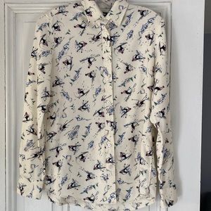 Lands End flannel shirt